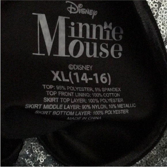 Sparkly Black and Pink Bow Kids Dress - Picture 3 of 4